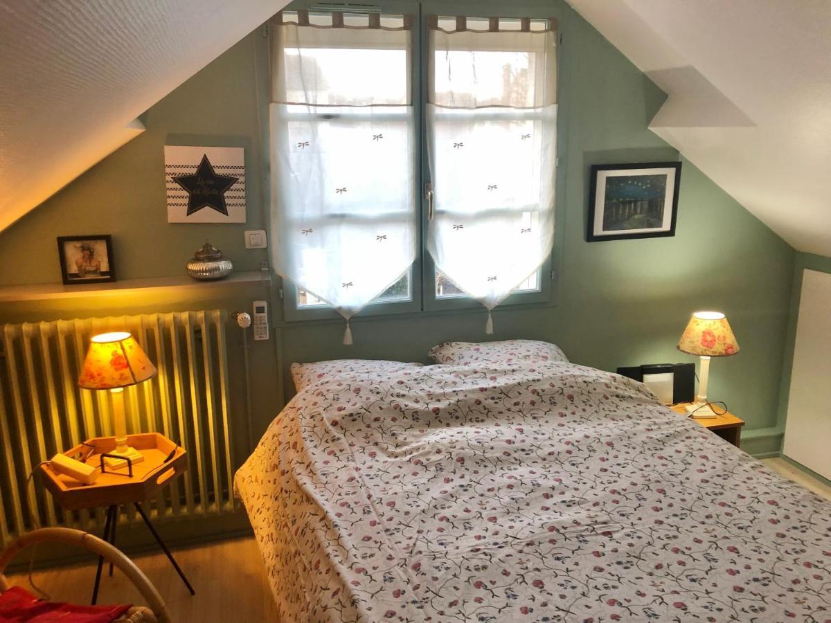 Chambre Double Avec Salle De Bain Privative Auxerre Dış mekan fotoğraf