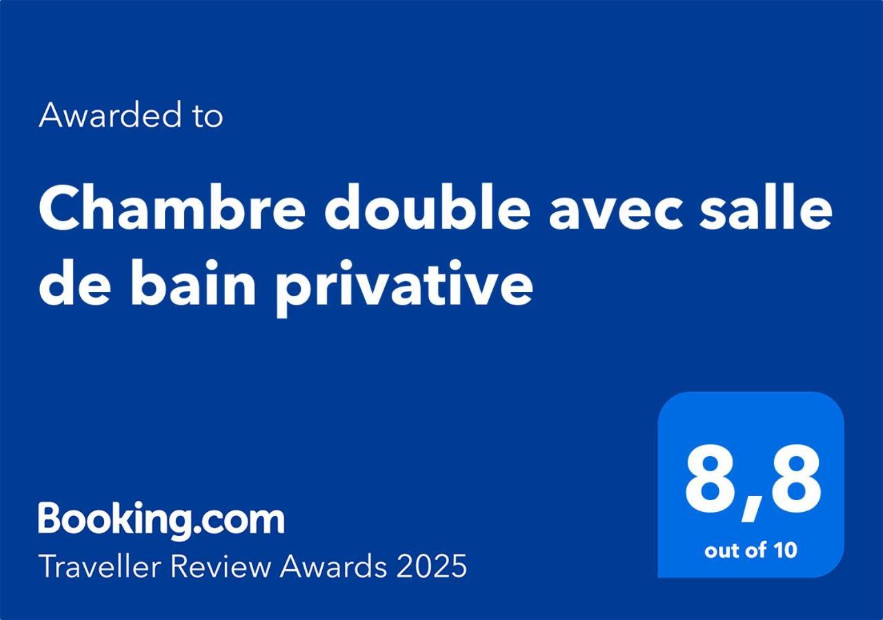 Chambre Double Avec Salle De Bain Privative Auxerre Dış mekan fotoğraf